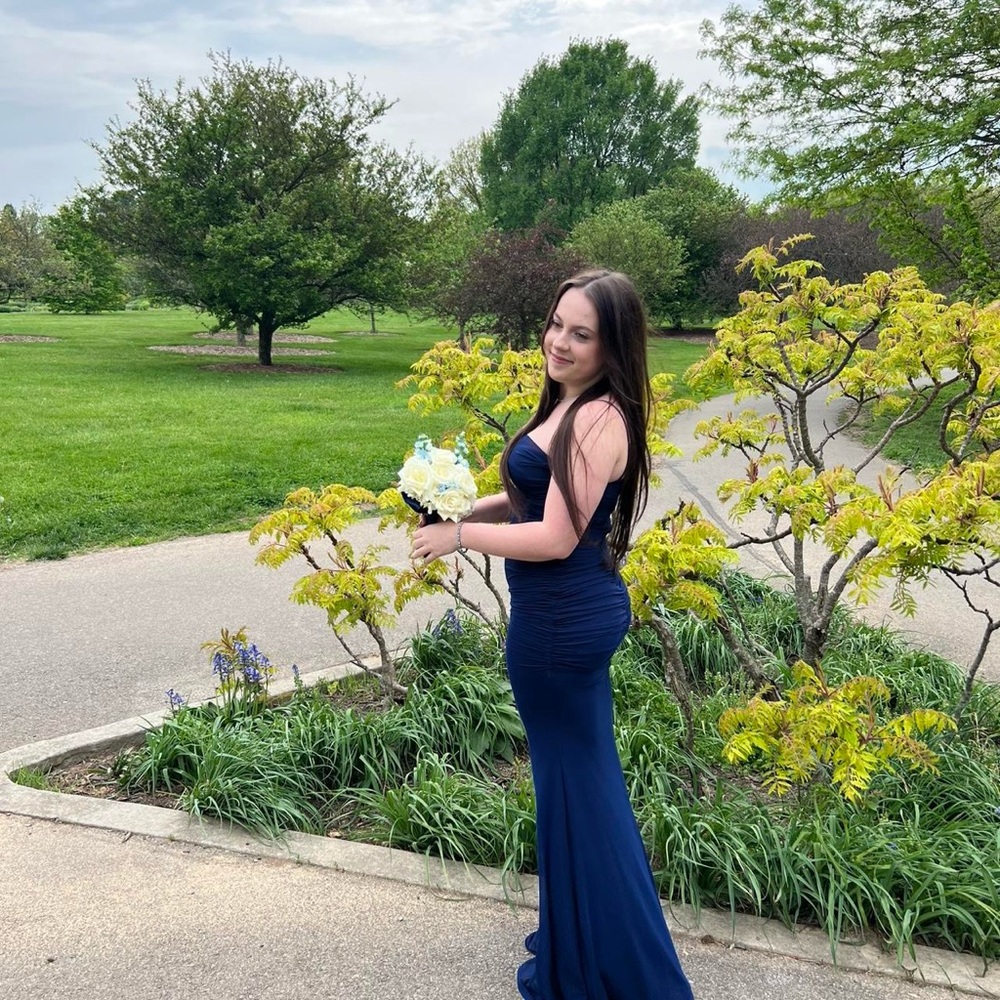 Navy Blue Windsor Prom Dress